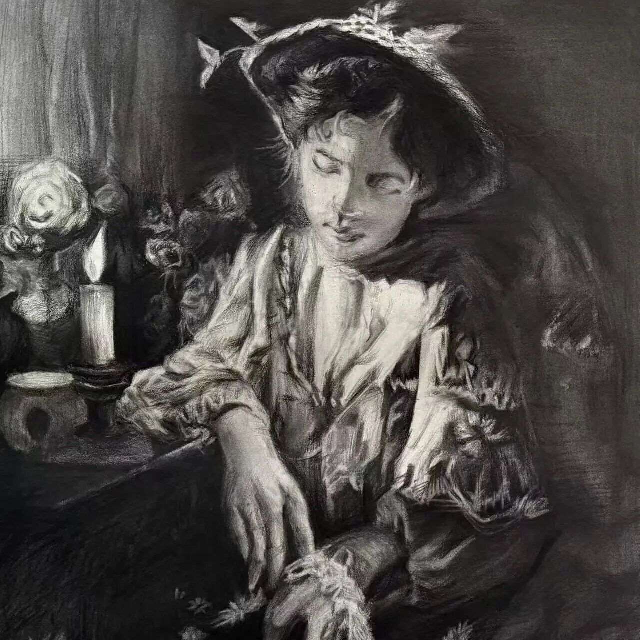 笔尖拾秋，绘梦成光&mdash;&mdash;素描作品展