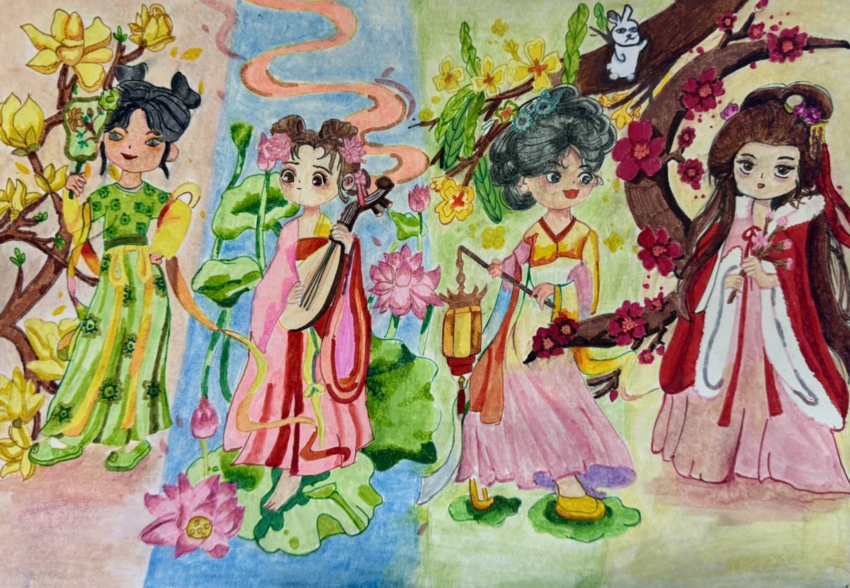 《四时雅韵，中华之美》